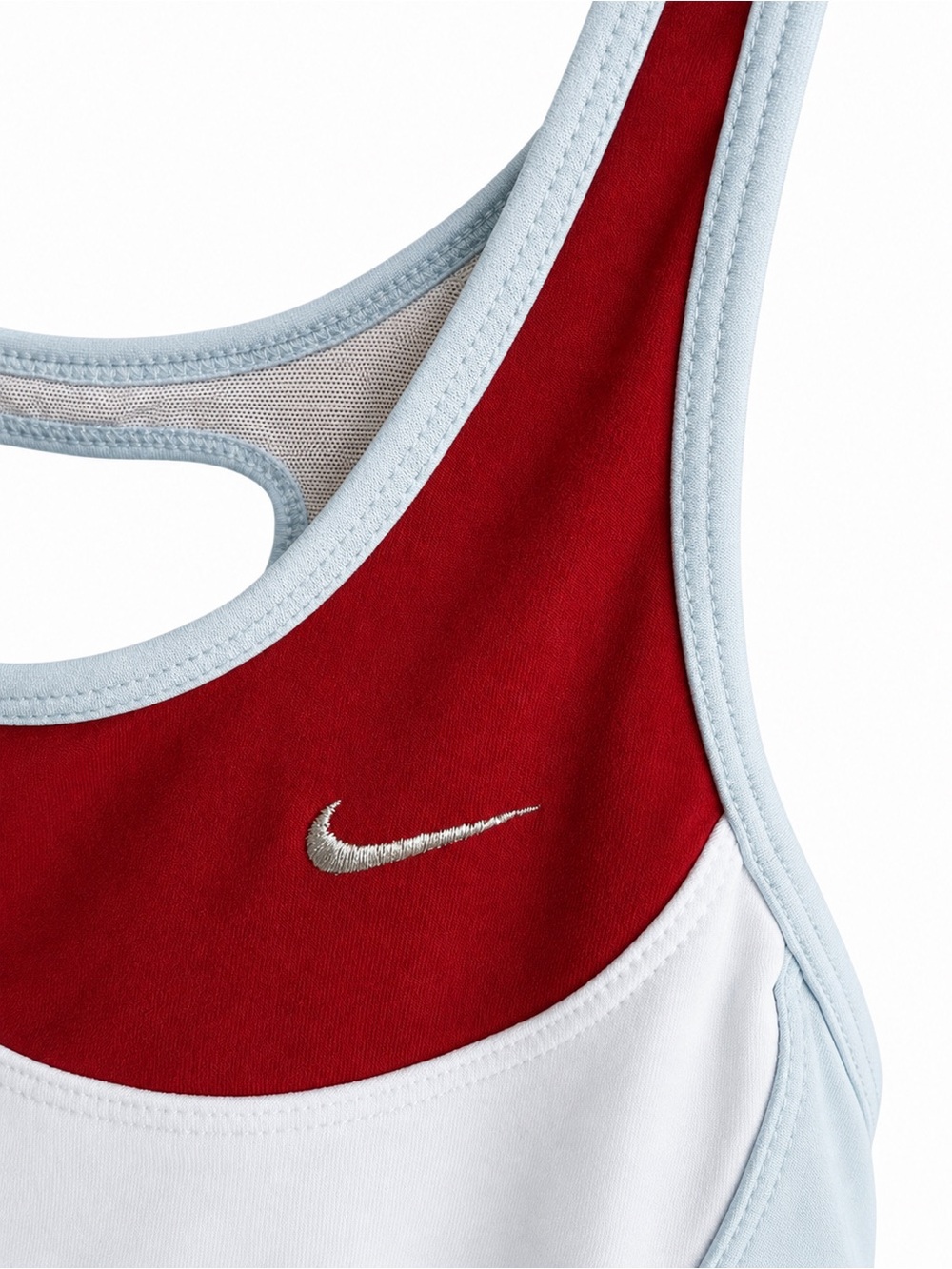 Nike DriFit | Vintage Y2K Racerback Tank Top | Red, White & Blue | Women’s M - Picture 4 of 11